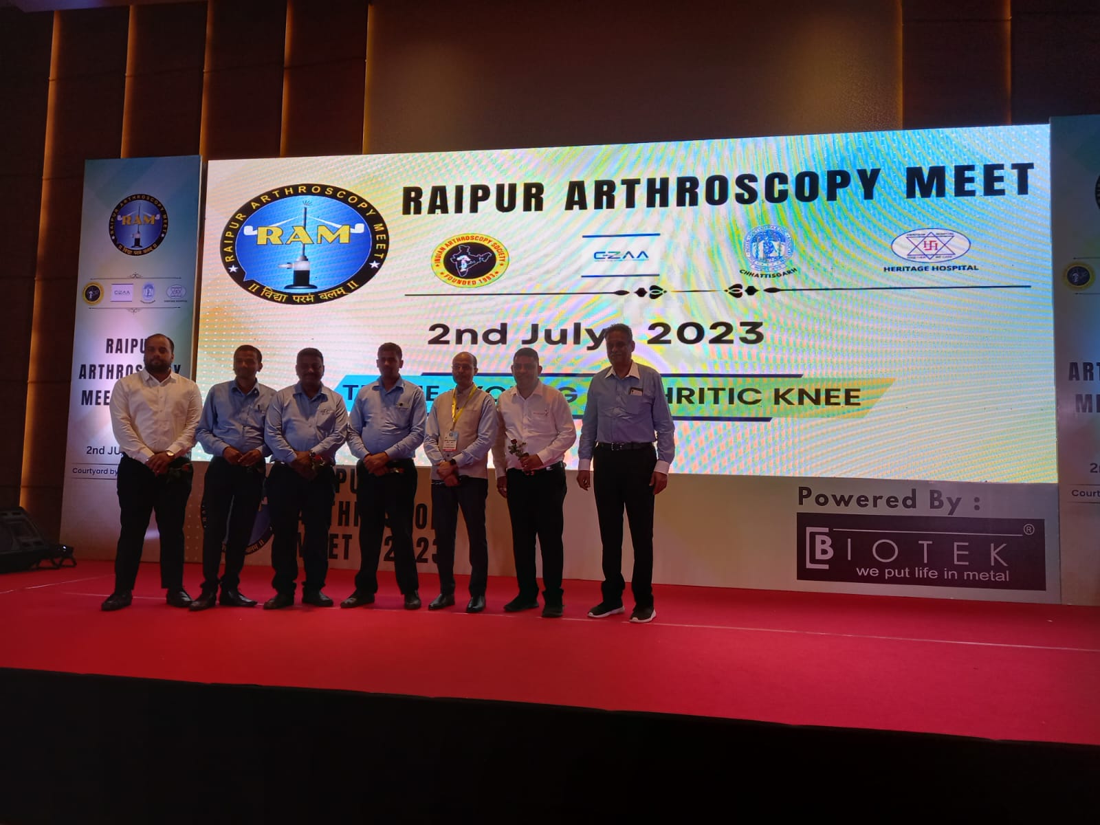 RAIPUR ARTHROSCOPY MEET  : 2023 