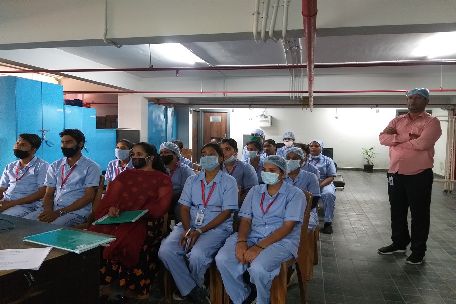 NURSING STAFF TRAINING SESSION-HERITAGE HOSPITAL