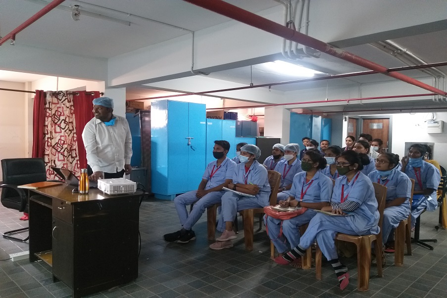 NURSING STAFF TRAINING SESSION-HERITAGE HOSPITAL