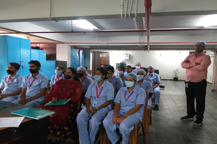 NURSING STAFF TRAINING SESSION-HERITAGE HOSPITAL