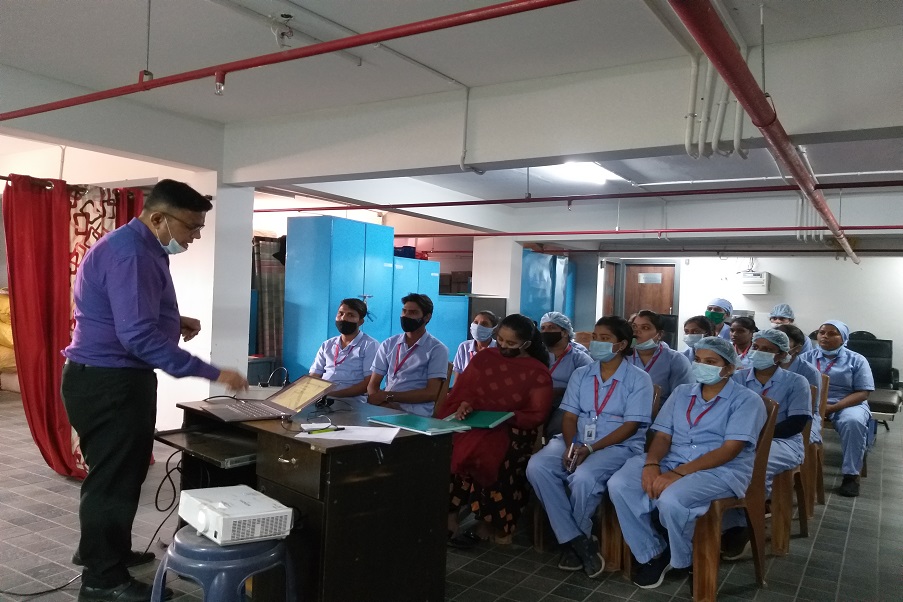 NURSING STAFF TRAINING SESSION-HERITAGE HOSPITAL