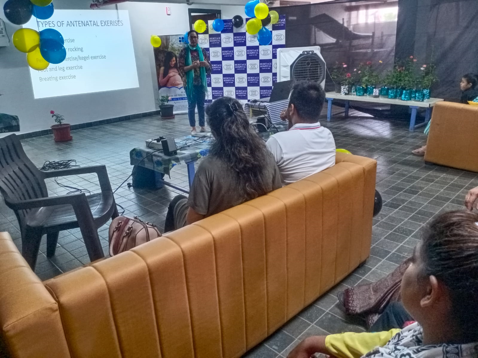 Antenatal Session By Gynaecology Department @Heritagehospitalraipur