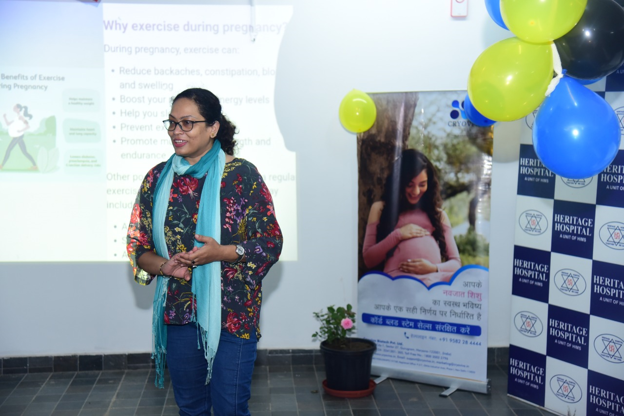 Antenatal Session By Gynaecology Department @Heritagehospitalraipur